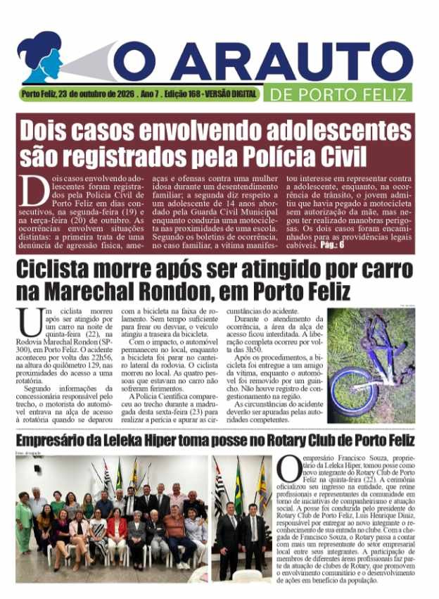 Capa da Edição 168