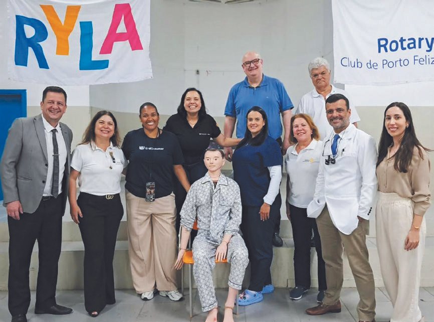 Rotary promove programa de liderança juvenil com participação de profissionais em Porto Feliz