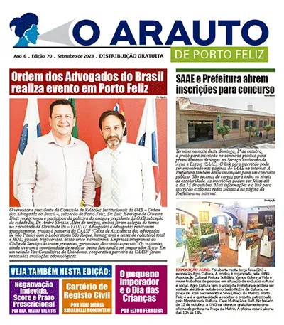 Capa da Edição 70