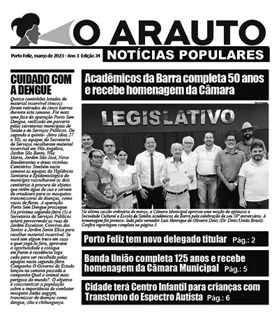 Capa da Edição 34