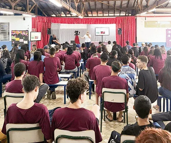 Alunos receberam uma série de palestras como parte da programação da Semana do Empreendedor 2024