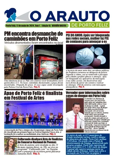 Capa da Edição digital 15