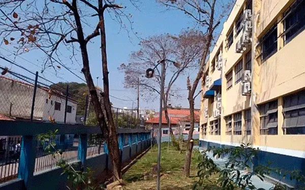 Estudantes participam de projeto para revitalizar área degradada de escola em Porto Feliz