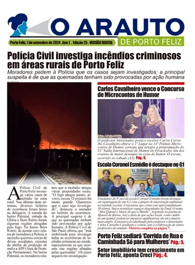 Capa da Edição digital 25