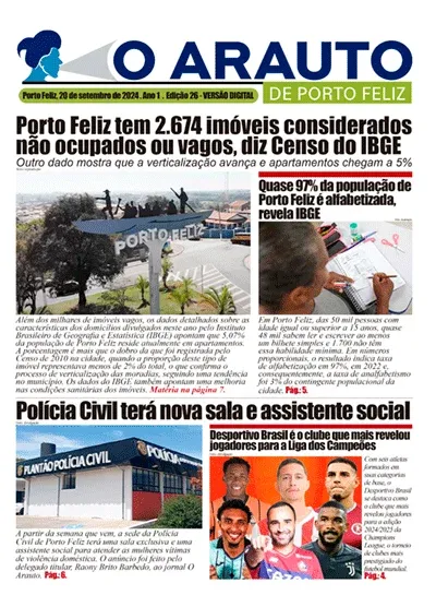 Capa da Edição digital 26