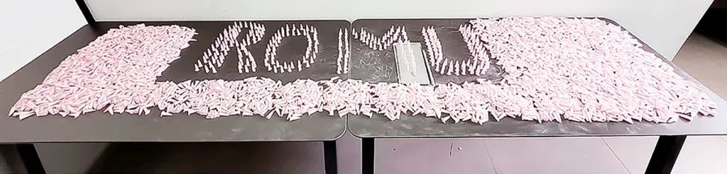 ROMU apreende quase 5 kg de cocaína