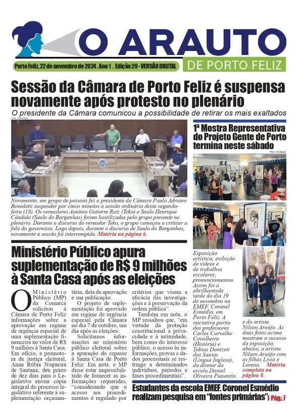 Capa da Edição digital 29