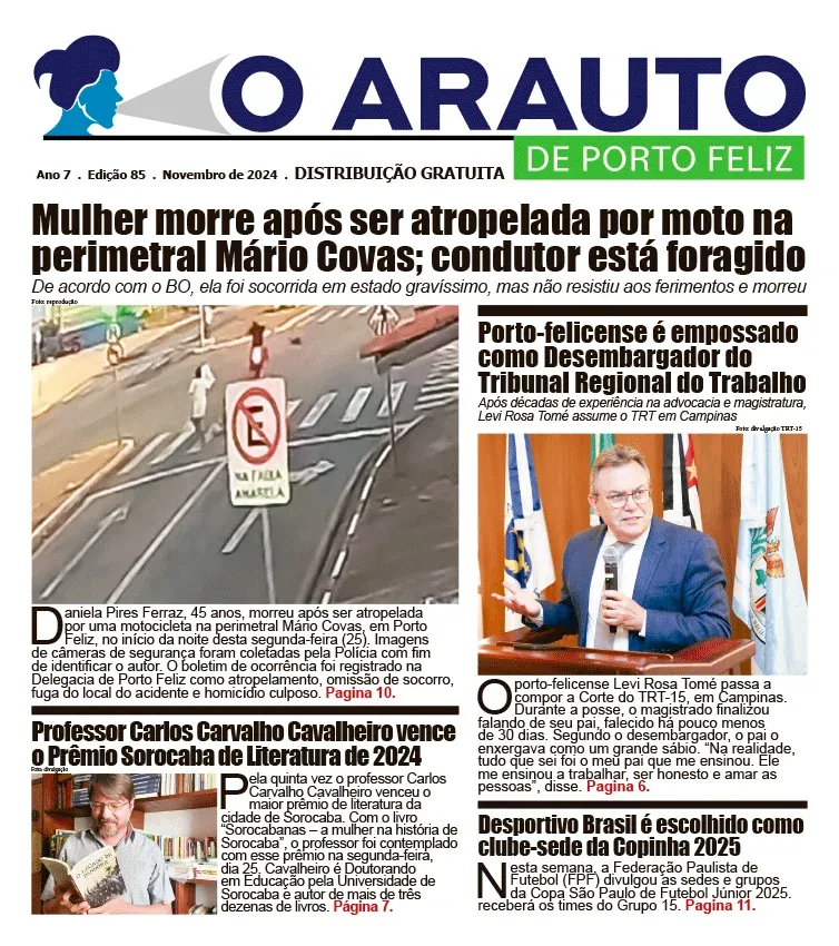 Capa da Edição 85