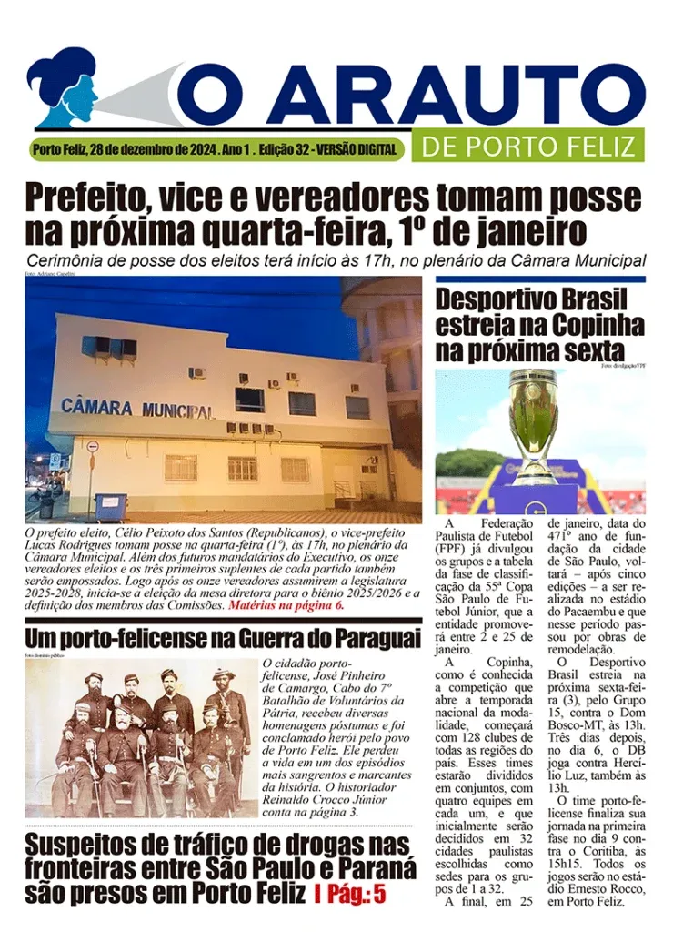Capa da Edição digital 32