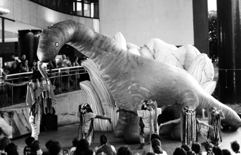 Pia Fraus apresenta “Dinossauros do Brasil” em Porto Feliz