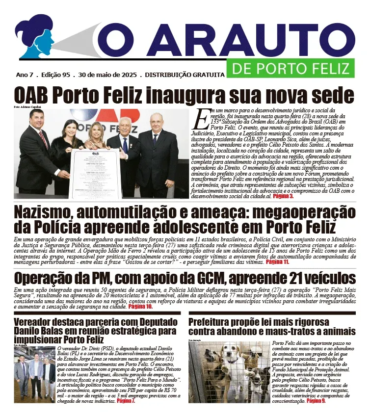 Capa da Edição 95