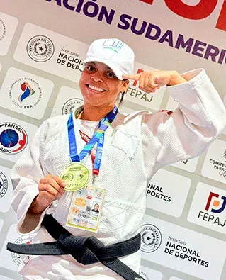 Com apoio de empresa de Porto Feliz, atleta Tatiane Florentino conquista ouro no Sul-americano de Judô