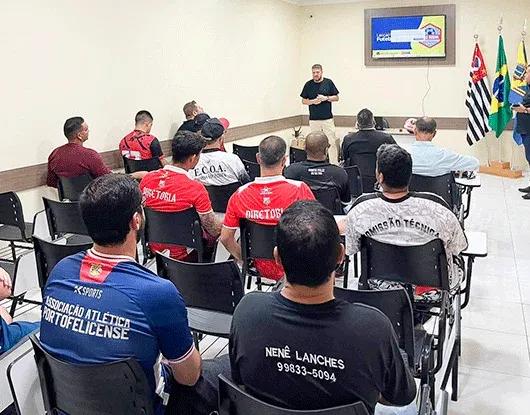 5ª Taça João Rubini de Futebol Veterano é lançada com presença de autoridades e representantes das equipes