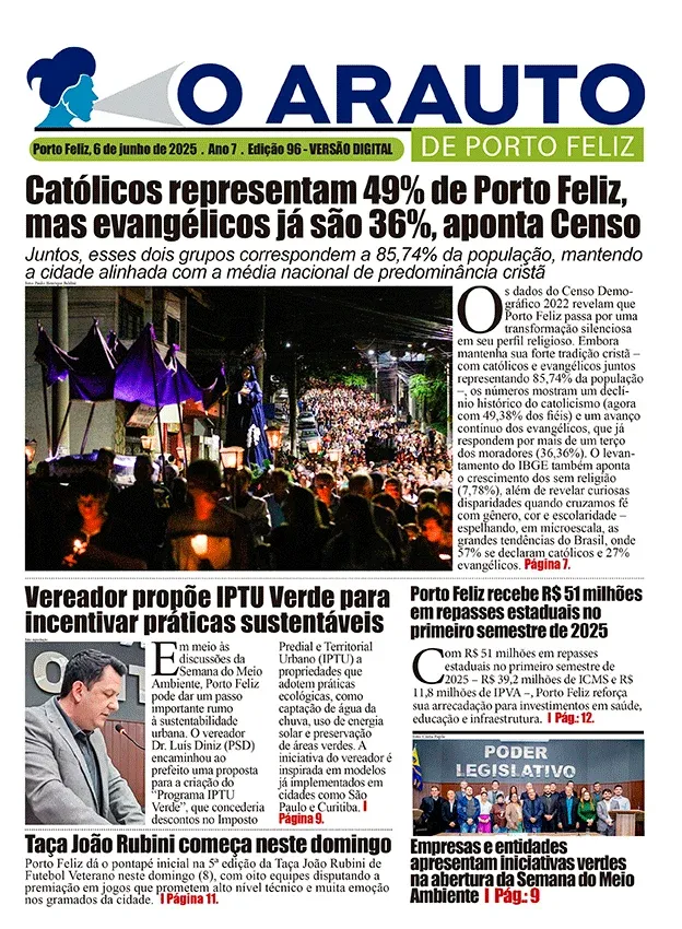 Capa da Edição 96