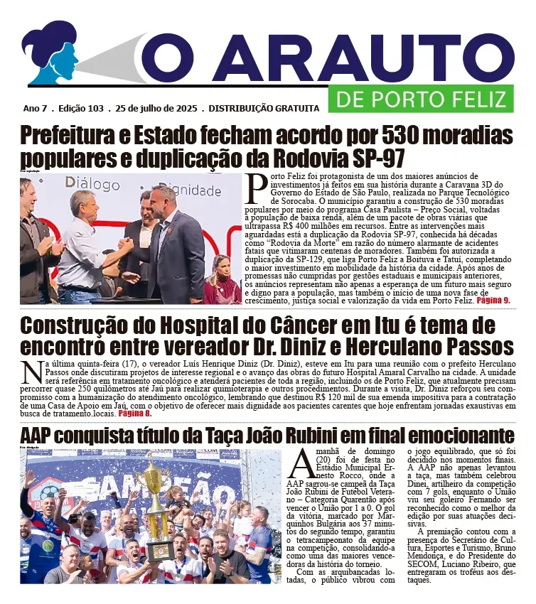 Capa da Edição 103