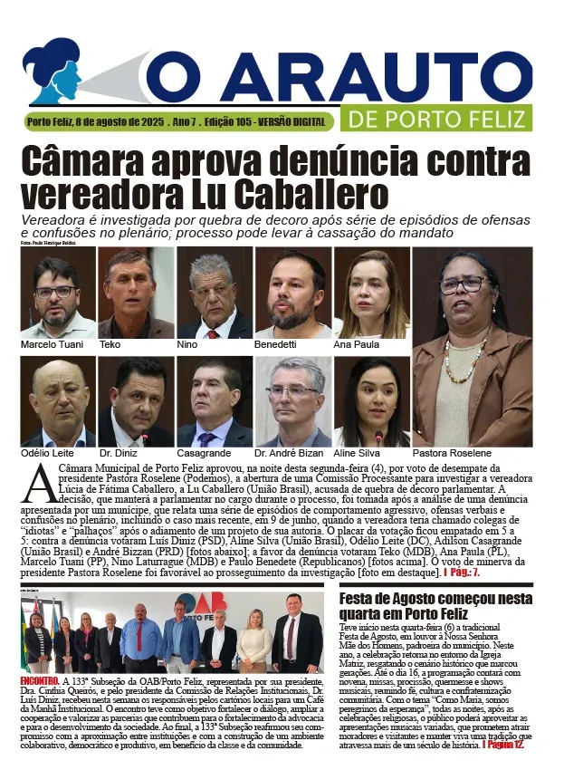 Capa da Edição 105