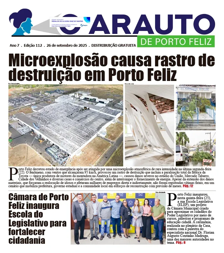 Capa da Edição 112