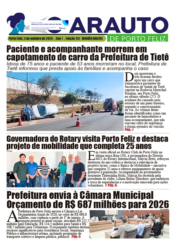 Capa da Edição 113