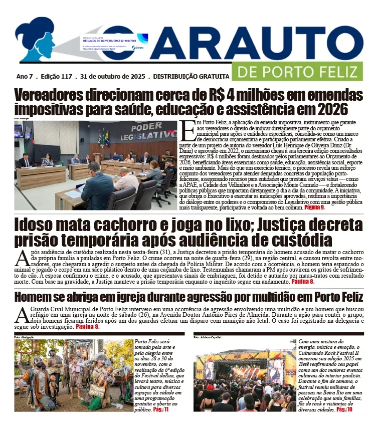 Capa da Edição 117