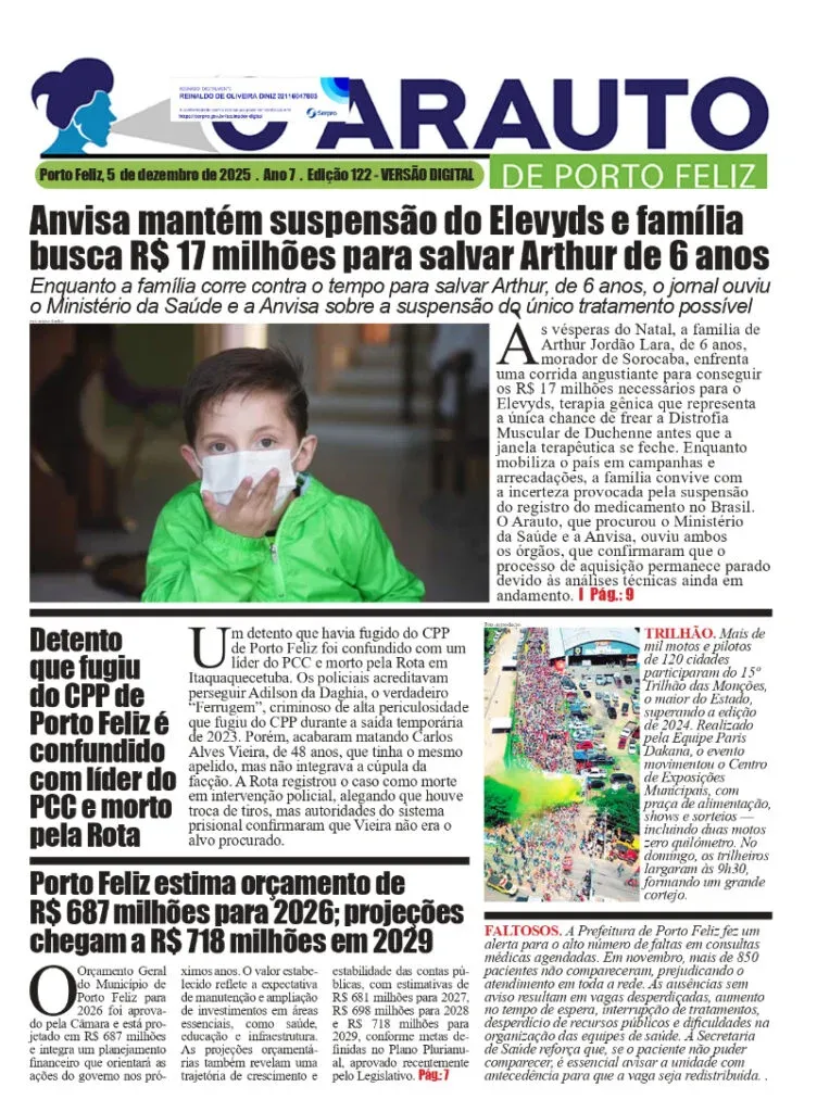Capa da Edição 122
