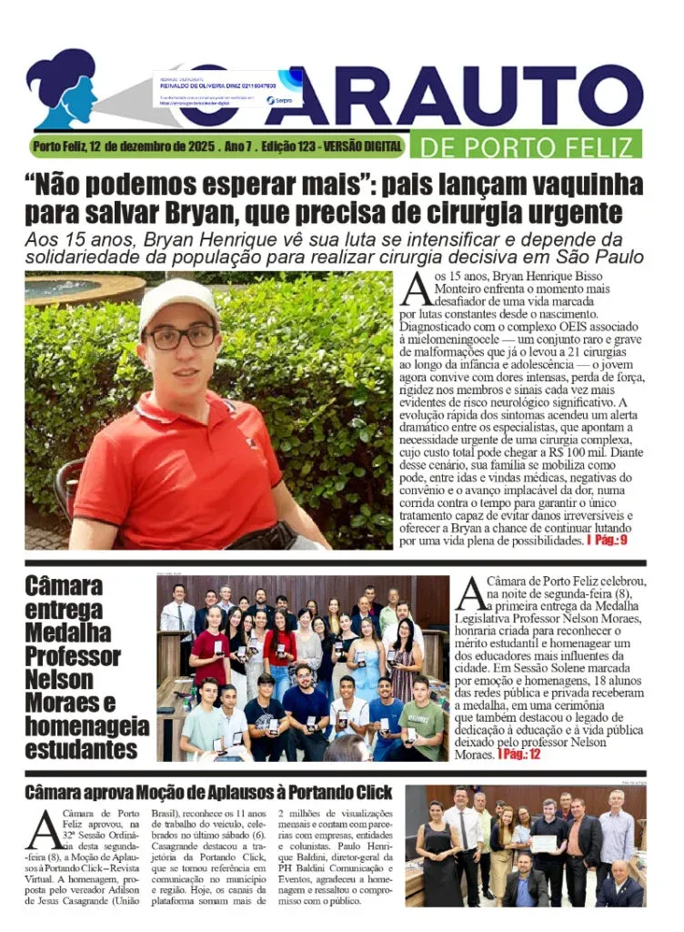 Capa da Edição 123