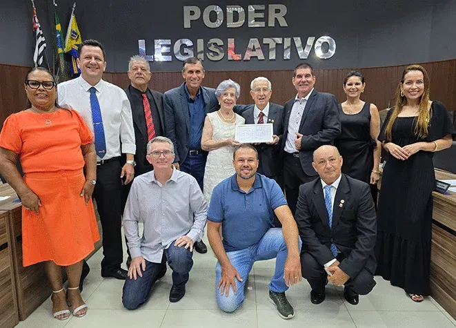 Câmara homenageia Reynaldo Russo Ayres com moção de aplausos