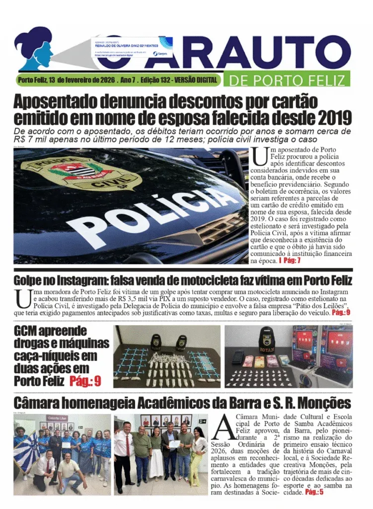 Capa da Edição 132