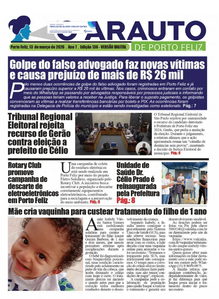 Capa da Edição 136