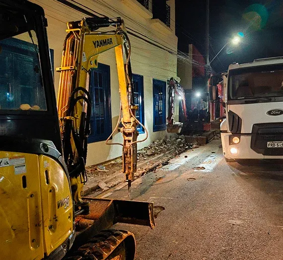 Prefeitura inicia reurbanização e promete novo visual ao centro de Porto Feliz