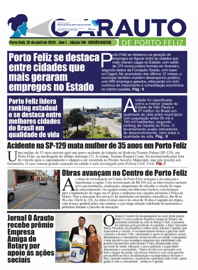 Capa da Edição 140