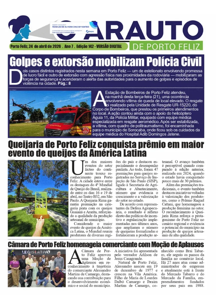Capa da Edição 142