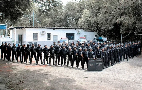 Policiais penais de Porto Feliz participam de treinamento para atuação em situações críticas no presídio