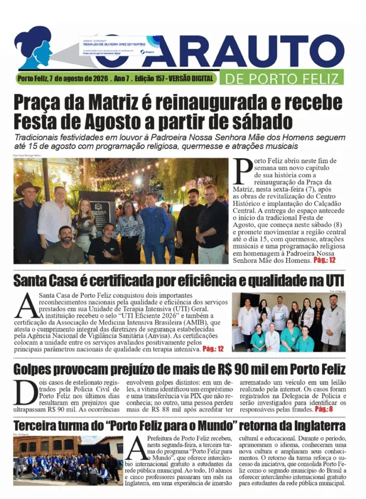 Capa da Edição 157