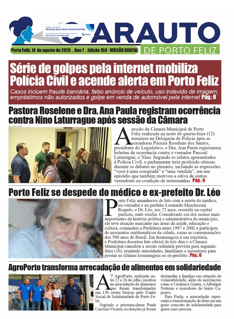 Capa da Edição 158