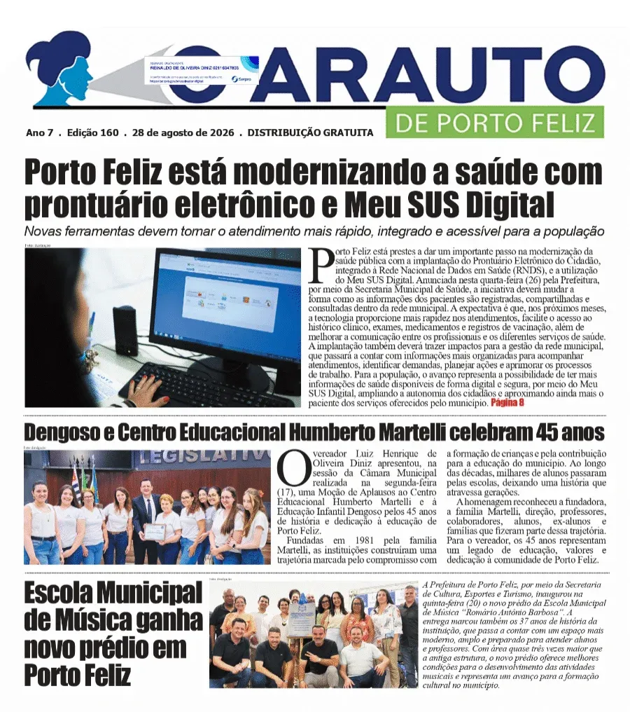 Capa da Edição 160