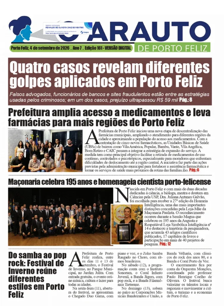 Capa da Edição 161