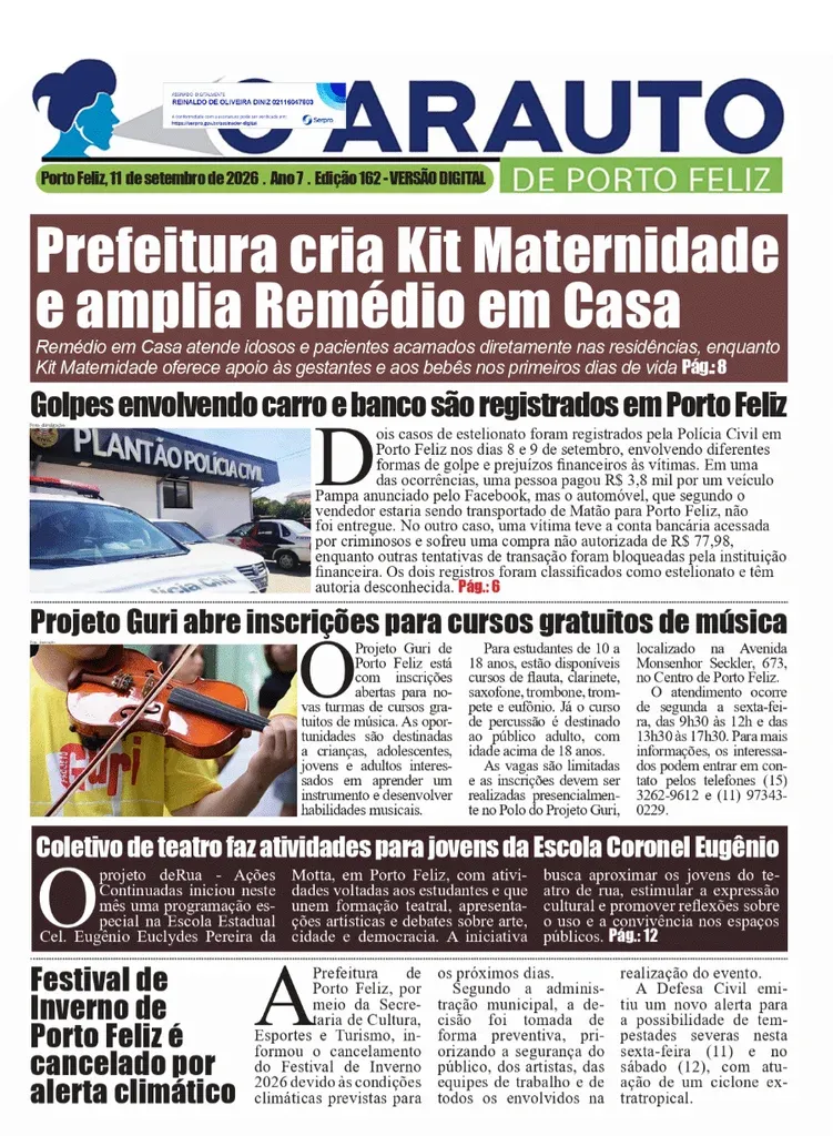 Capa da Edição 162