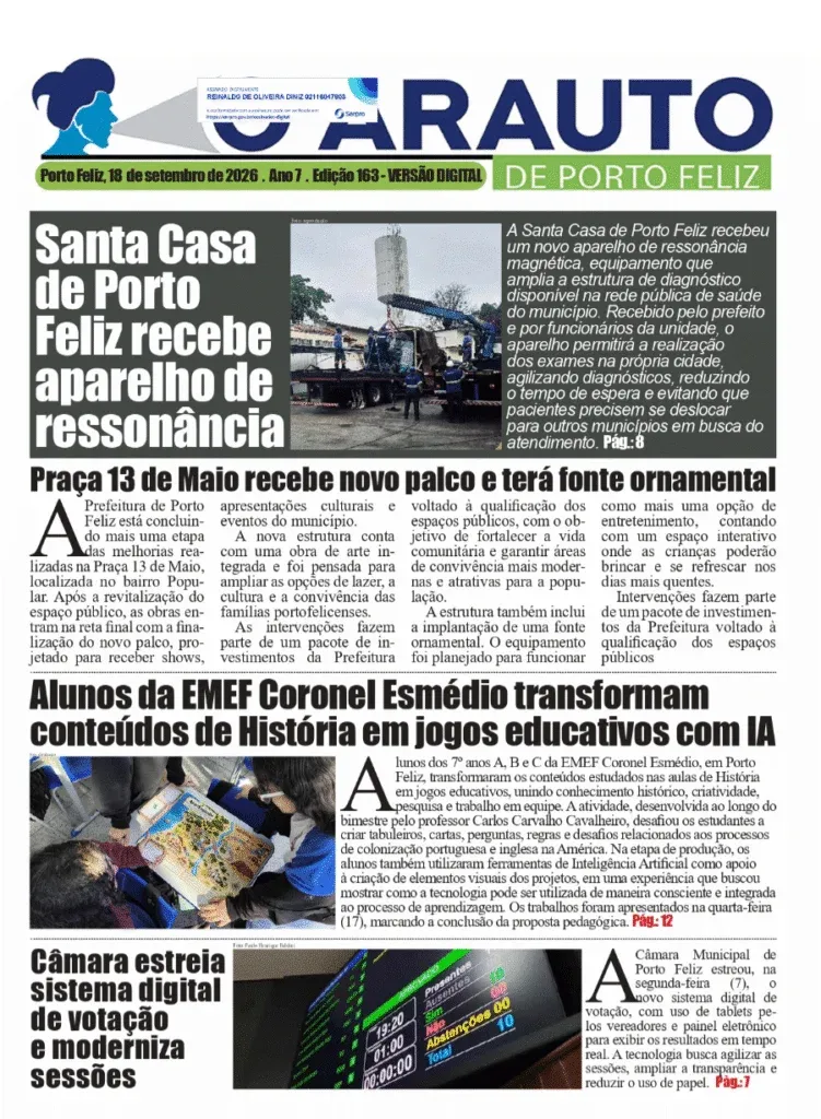 Capa da Edição 163