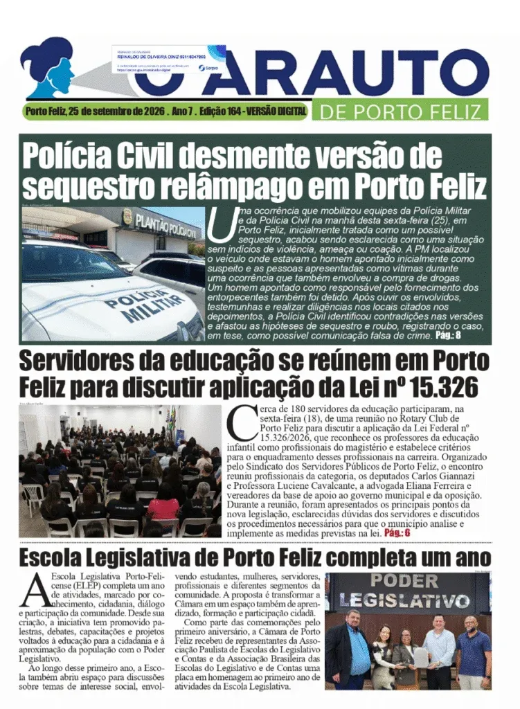 Capa da Edição 164